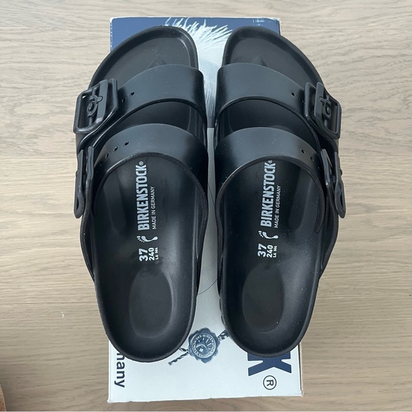 BIRKENSTOCK Arizona Eva Black 37 - Picture 2 of 2